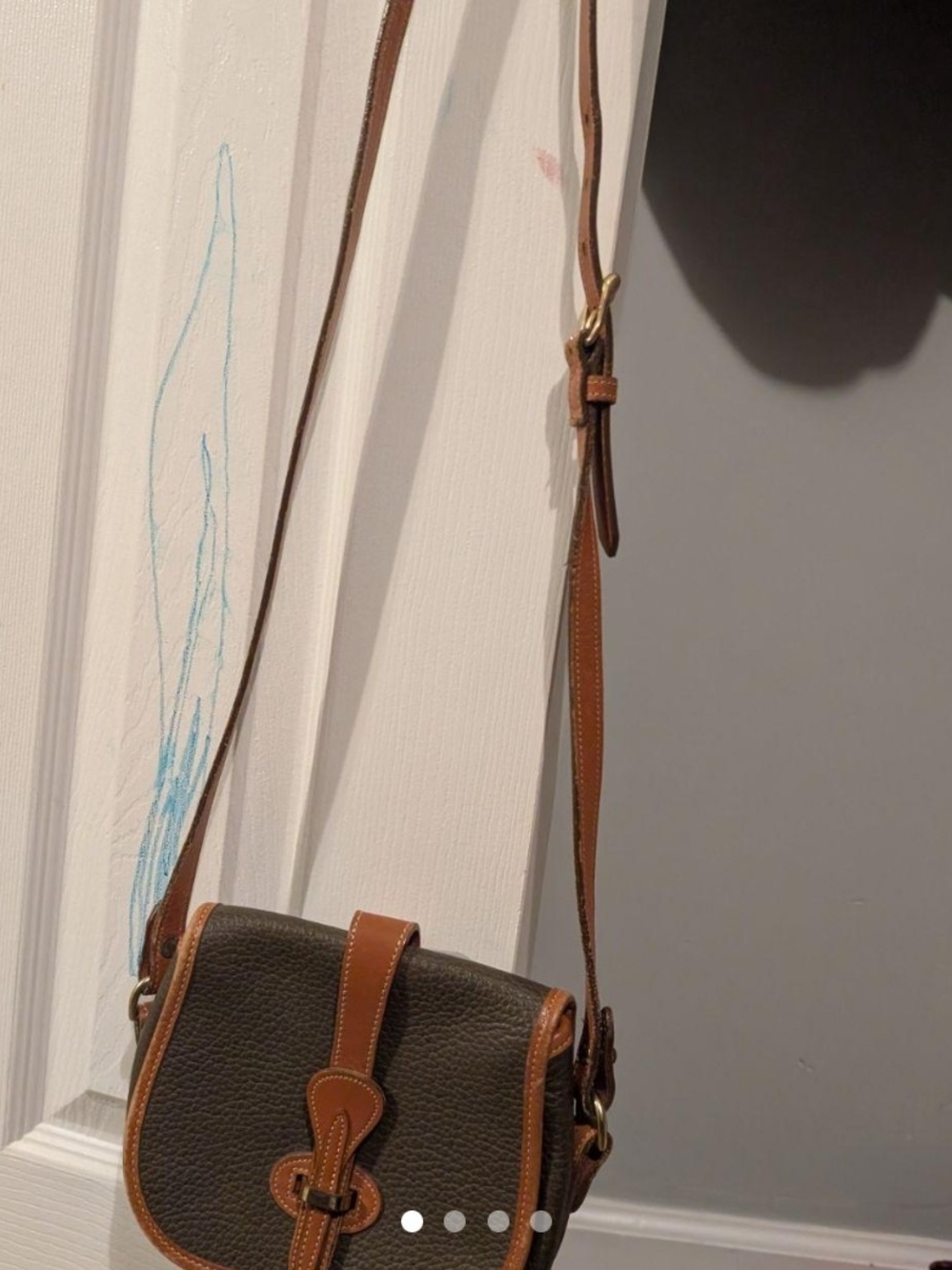 Green With Brown Trim